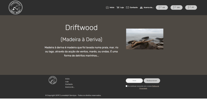 Drift Wood Website